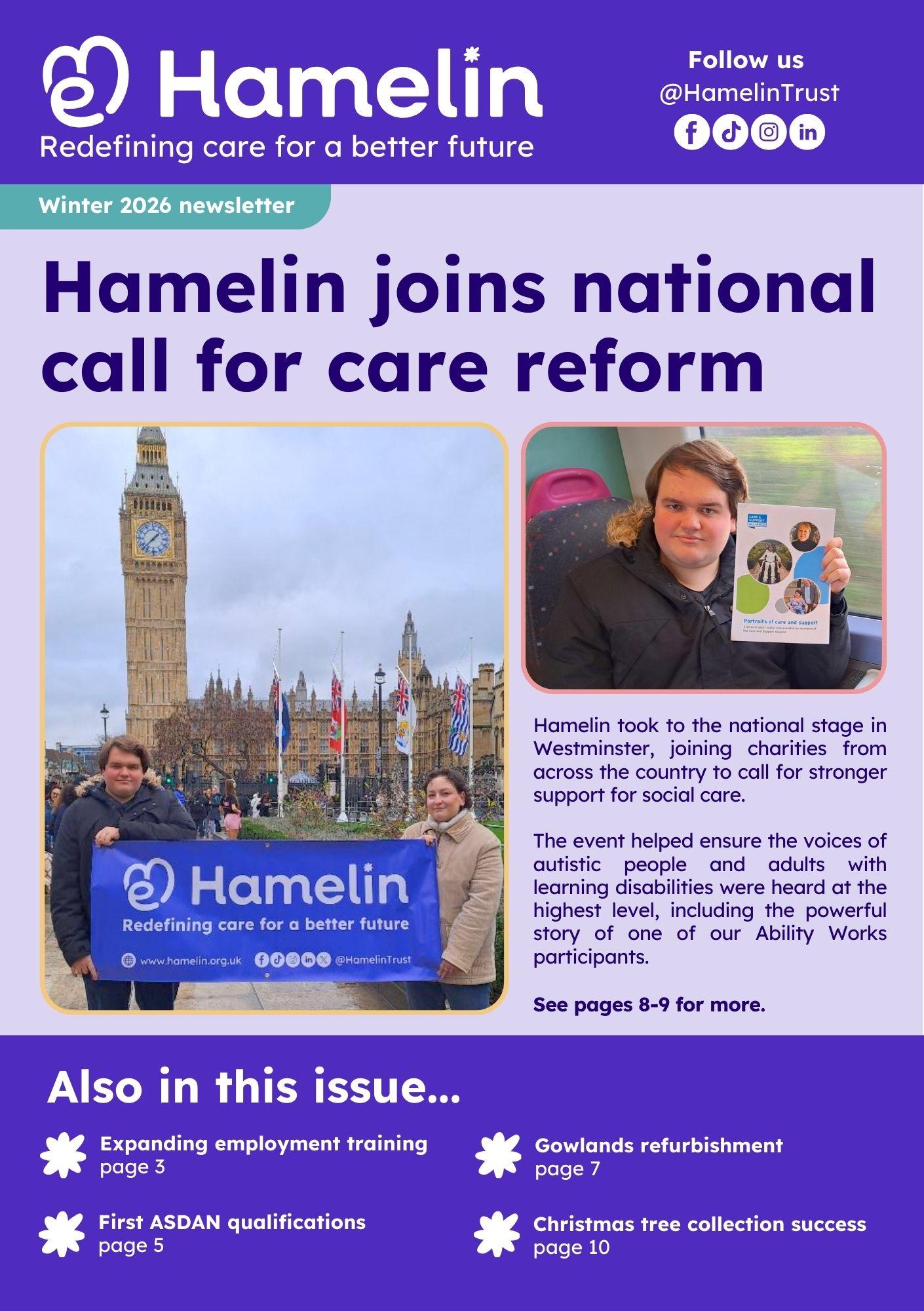 External Hamelin winter 2026 newsletter