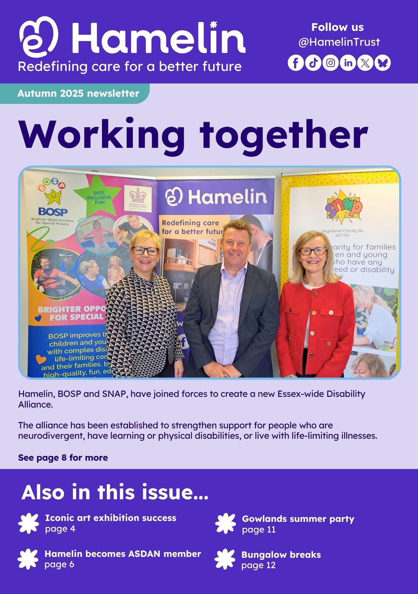 Hamelin autumn 2025 newsletter